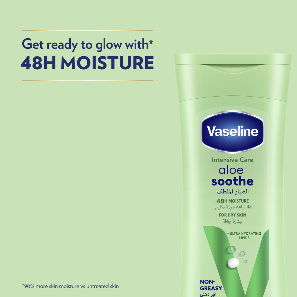 VASELINE Intensive Care Body Lotion, Aloe Soothe, 200ml6.png