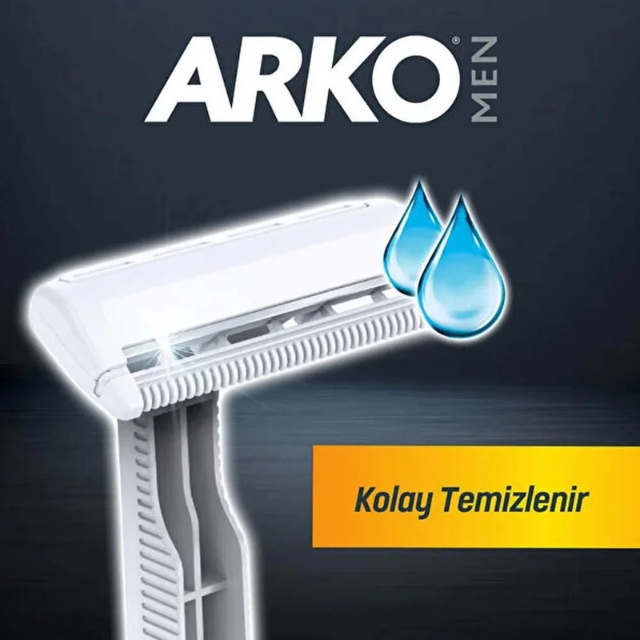 Arko Men's Razor Blades, 1 Blade - 10 Pieces 2.png