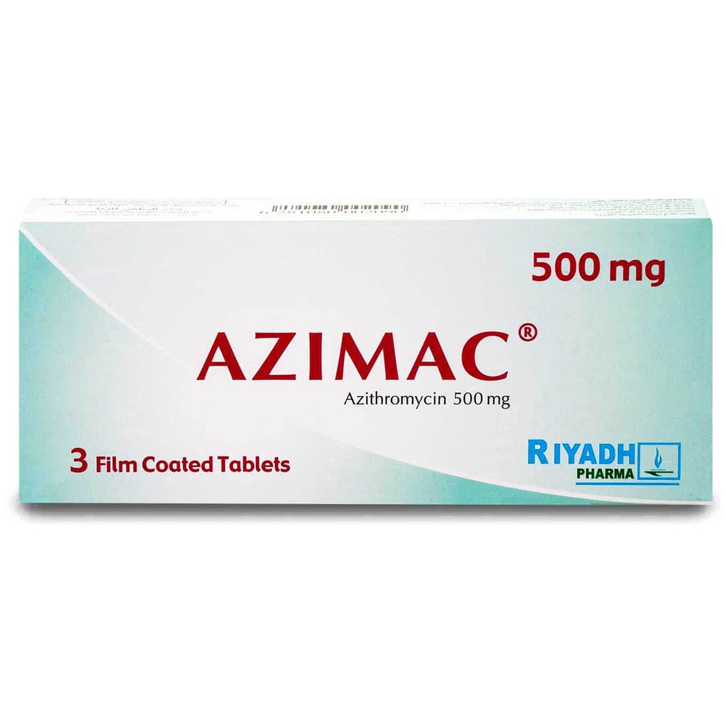 AZIMAC 500MG  3 TAB