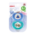 PIGEON PACIFIER MINI LIGHT 6+MONTHS-M-2PC