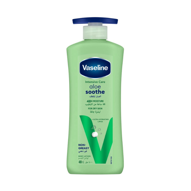 VASELINE LOTION 400ML ALOE SOOTHE