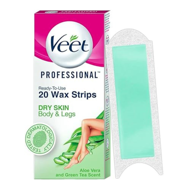 VEET HAIR REMOVAL 20STRIPS DRY SKIN