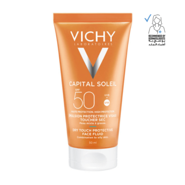 VICHY CAPITAL SOLEIL SPF50+ DRY TOUCH FACE 50 ML