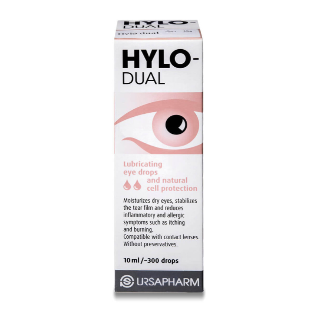 HYLO-DUAL 10ML EYE DROPS