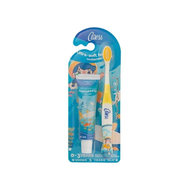 Craess Kids Toothpaste with Brush - large