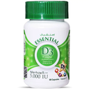 ESSENTIAL D-3 5000 IU 60 CAP