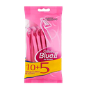 GILLETTE BLUE II WOMAN 10+5PCS