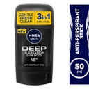NIVEA MEN DEO STICK DEEP BLACK CARBON 50 ML
