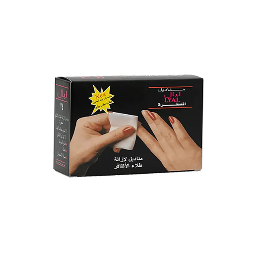LYAL NAIL POLISH REMOVER L - 24 PCS