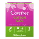 CAREFREE ALOE COTTON   56PADS