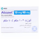 ATOZET 10 mg /40 mg - 30 Tablet